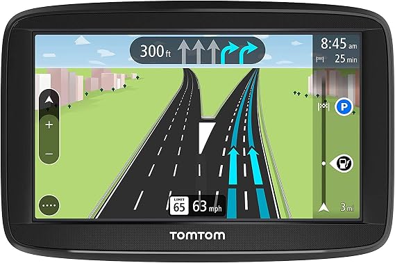 TomTom VIA 1625M 6-Inch GPS Navigation Device with Free Lifetime Maps of North America, Advanced Lane Guidance and Spoken Turn-By-Turn Directions