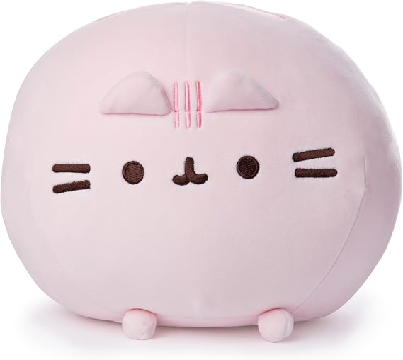 GUND - Pusheen Round Squisheen - Pastel Pink, 11-inches