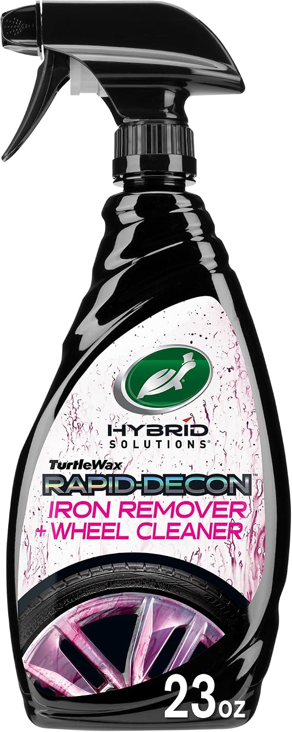 Turtle Wax Hybrid Solutions Iron Remover & Wheel Cleaner, 23 oz. (1 Pack)