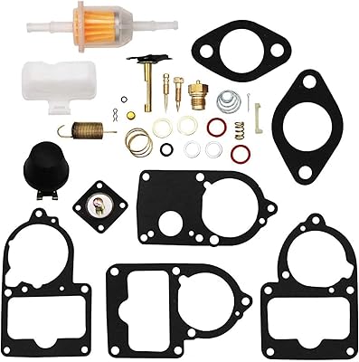 TOM - Carburetor Rebuild Kit Universal With Floats 283034 Pict-3 Bug for VW Beetle Karmann Ghia Super Beetle Thing 111198569ZWC 113198575URK