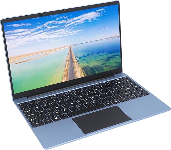 14.1 Inch Laptop Computer, For 11 PRO Laptop, J4125 Processor, 1920x1080 FHD Display Screen, USB3.0 LPDDR4 8GB Laptop Computer, Ultra Thin Notebook Laptop (8GB+512GB)