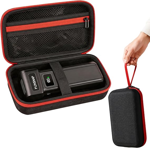 ahansi Hard Carrying Case for WOLFBOX Air Duster MF60/MF70/MF100/MF200/MF50, Compatible with Wolfbox MF100/MF200/MF50 Travel Storage Bag for Compressor Air Blower and Accessories,Shockproof,Case Only