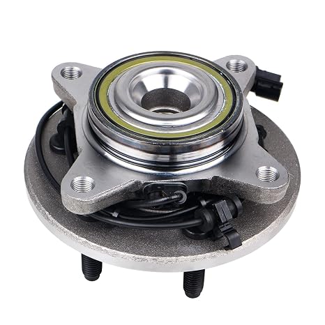 KUSATEC 515042 Front Wheel Bearing and Hub Assembly | Compatible with Ford Expedition 2003 2004 2005 2006, 6 Lug Bolts w/ABS