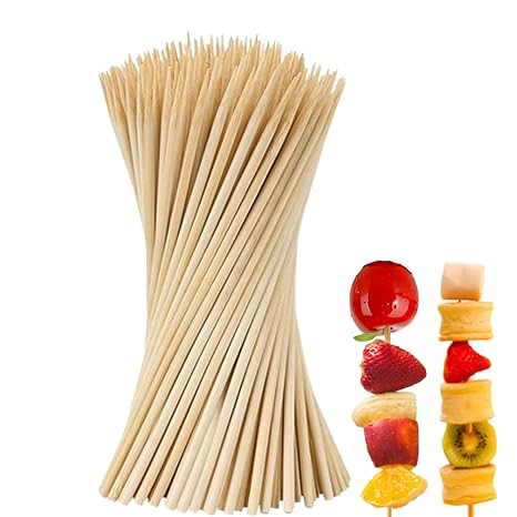 5.5" x 3/16 Candy Apple, Corn Dog, Skewer Sticks Semi Pt/Pack of 1000ct/ 5mm