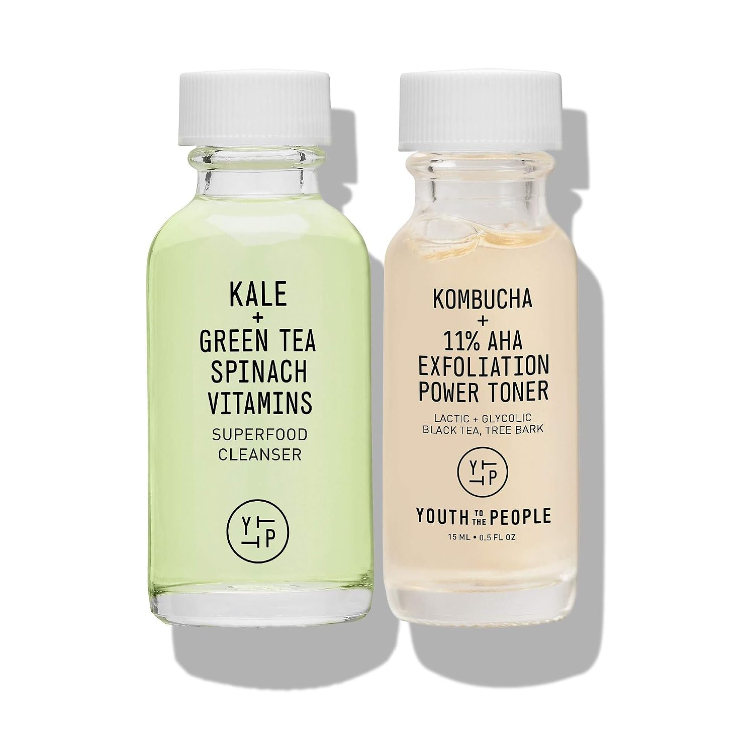 Youth to the People Two-Step Power Facial with Face Wash and Exfoliating Facial Toner
