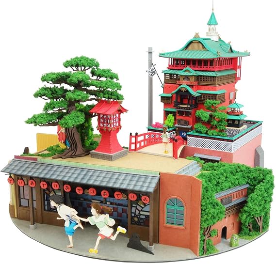 Sankei Studio Ghibli Work Series Spirited Away Diorama Paper Craft MP07-42