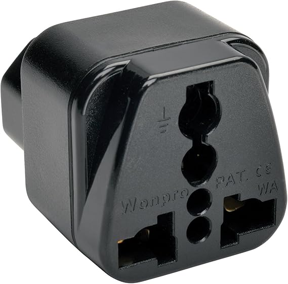 IEC-320 C13 Outlet Adapter for Intl Plugs