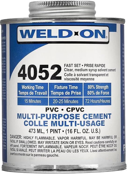 Weld-On #4052 Cement, Pint