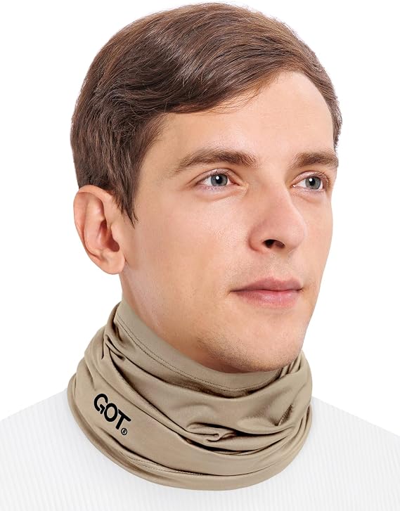 UPF 50+ Cooling Neck Gaiter - Fishing Face Mask Sun Protection Men Women