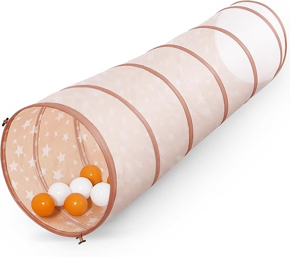 Play Tunnel for Toddlers, 69" x 18" Kids Crawl Tunnel Toy