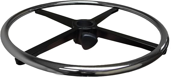 18" Chrome Foot Rest Ring for Drafting Stool or Office Chair - S4167-3