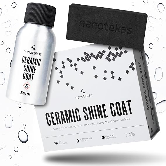 Shine Coat (3 Box) Car Care Ceramic Coat, Ceramic Coating for Car Paint Protection 9H Hardness, Super Hydrophobic Effect, Easy Clean, Anti-Scratch.