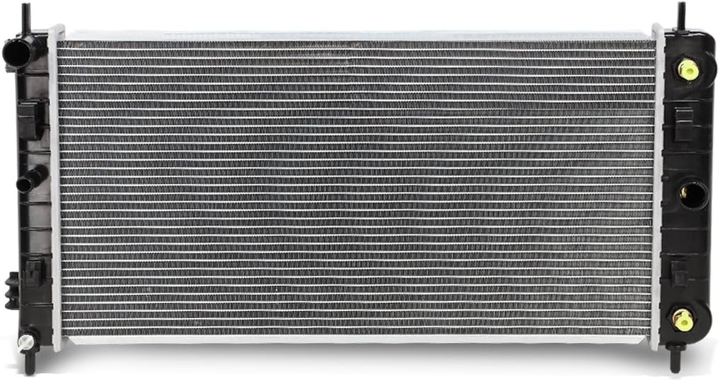 DNA Motoring OEM-RA-2727 Aluminum Radiator Compatible with 04-06 Malibu 3.5L 3.9L AT,26-34 W X 14-12 H X 78 D,1-516 Inlet  1-38 Outlet