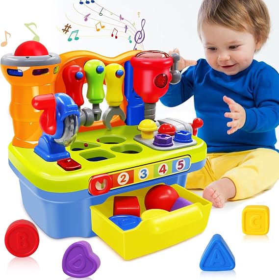 Baby Toys for 1 Year Old Boy Girl, Musical Toddler Toys Age 1-2