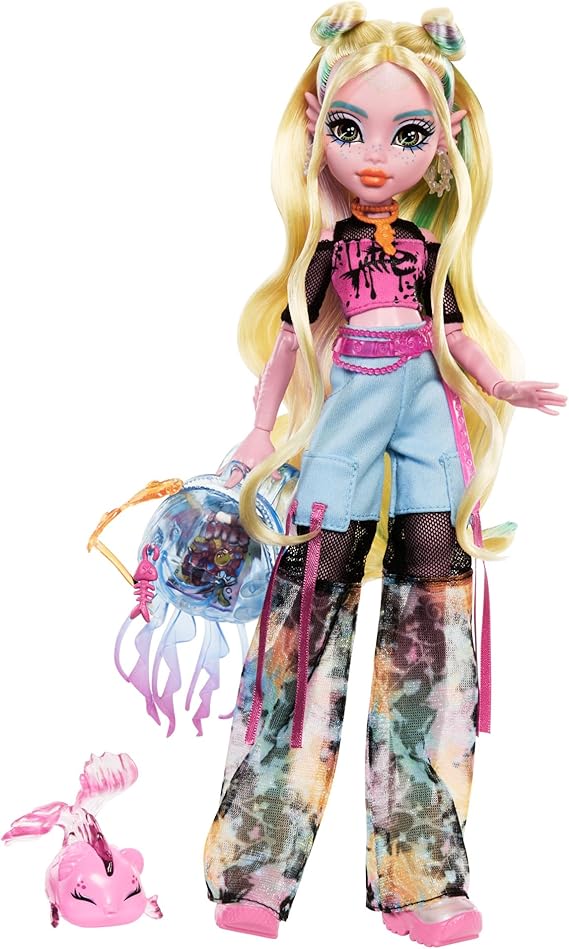​Monster High Lagoona Blue Doll in Cargo Pants