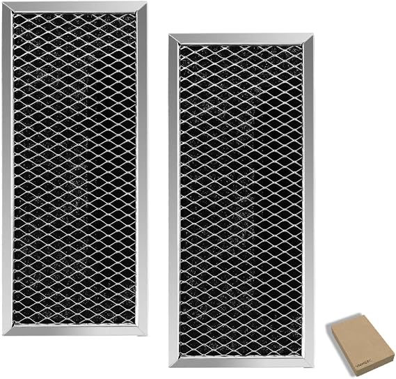 2-Pack Microwave Filter for GE DVM7195SK1SS DVM7195SK2SS DVM7195SK3SS