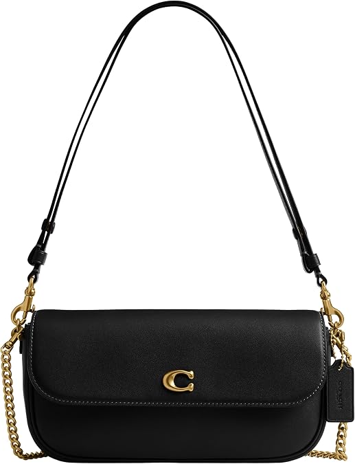 COACH Women's Brook Flap Chain Bag ESSENTIAL FLAP CHAIN BAG