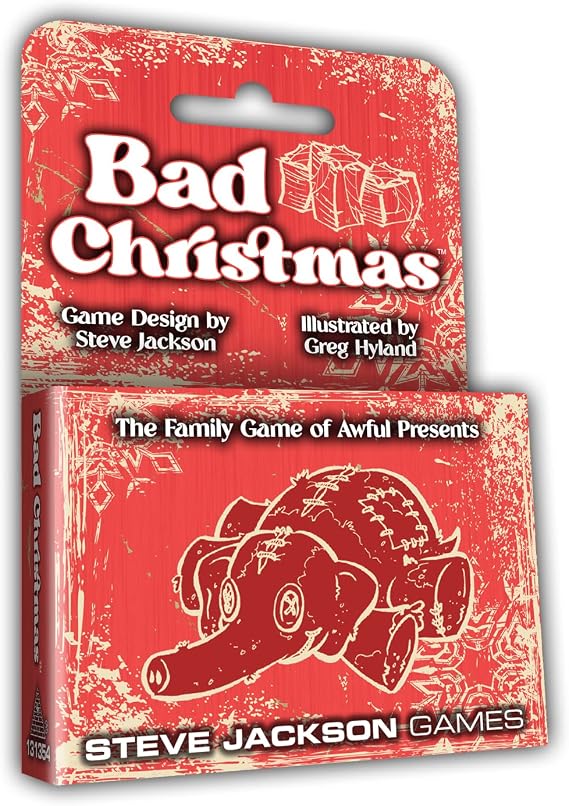 Bad Christmas Card Game, Fast-Paced Family Game for Teens and Adults | Ages 14+, for 3 to 6 Players, Play Time 10 Minutes, Steve Jackson Games
