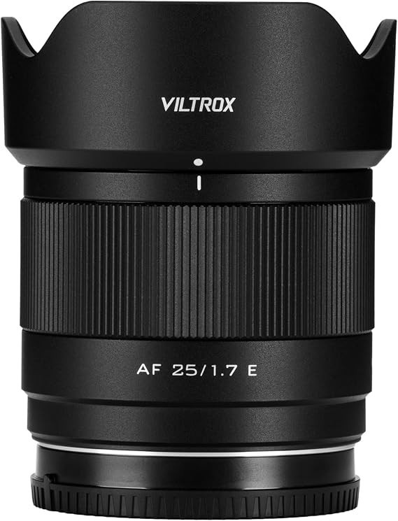 VILTROX AF 25mm F1.7 APS-C Fotoğraf Makinesi Objektifi Otomatik Odaklama Hafif Sokak Fotoğrafçılığı (Sony E için)