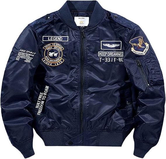 Spring Jacket Men Embroidered Yokosuka Male Coat Ma-1 Sukajan Baseball Jackets Japan
