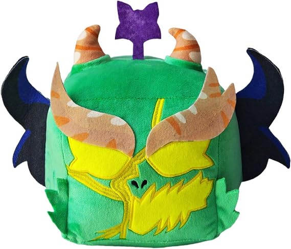 Brooks Fruit Plush Toy, Cute, Plush Toy, Fluffy, Game Goods, Surround, High Elasticity, Cartoon, Christmas, Halloween, Home, Birthday Gift, Green Dragon