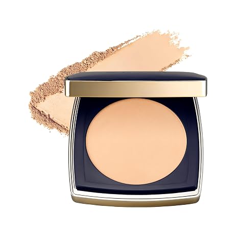 Estee Lauder Double Wear 12-Hour Stay-in-Place Matte Face Powder Foundation | Controls Oil & Shine, 0.39 Ounce