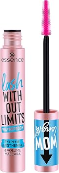 essence | Lash Without Limits Extreme Lengthening & Volume Waterproof Mascara | Volumizing & Lengthening | Vegan, Cruelty Free & Paraben Free