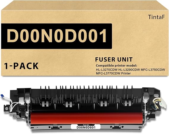 D00N0D001 Fuser Unit Kit for HL-L3270CDW MFC-L3750CDW Fuser Printer, 1-Pack | Replacement for Brother D00N0D001 Fuser Unit for HL-L3270CDW HL-L3290CDW MFC-L3750CDW MFC-L3770CDW Fuser Laser Printer