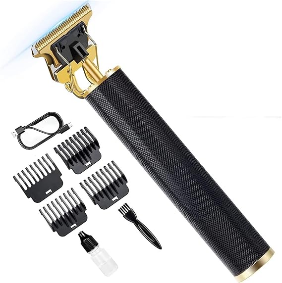 Razors Electric Hair Cutting Machine Vintage T9 Clipper Hair Rechargeable Man Shaver Trimmer for Men's Barber Professional New Good(Black)