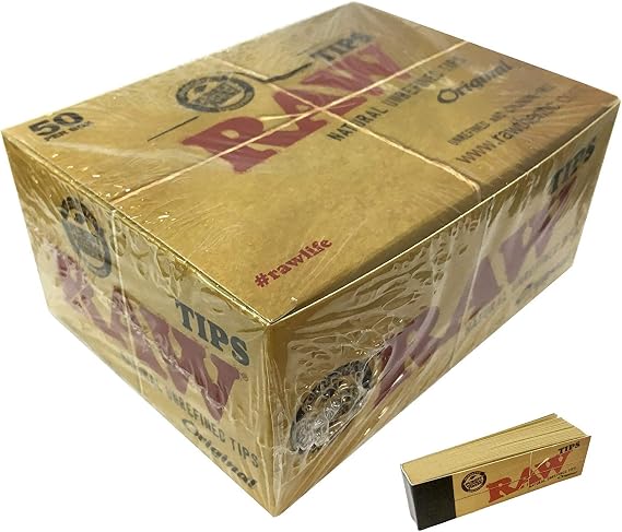 Raw Paper Tips, Brown by Raw