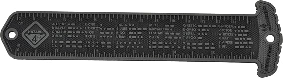 HAZARD 4 Cheatstick #1: Morse/Ruler Molle Reference Patch