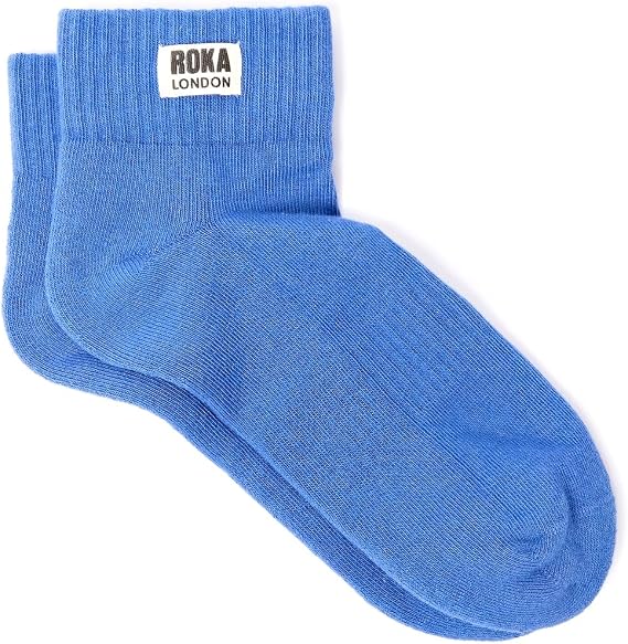 ROKA London Wembley Socks – Soft Breathable Everyday Socks – Stretch Comfort Casual Trainer Socks for Work, Travel & Daily Wear – Unisex – UK 3-8 / EU 36-42