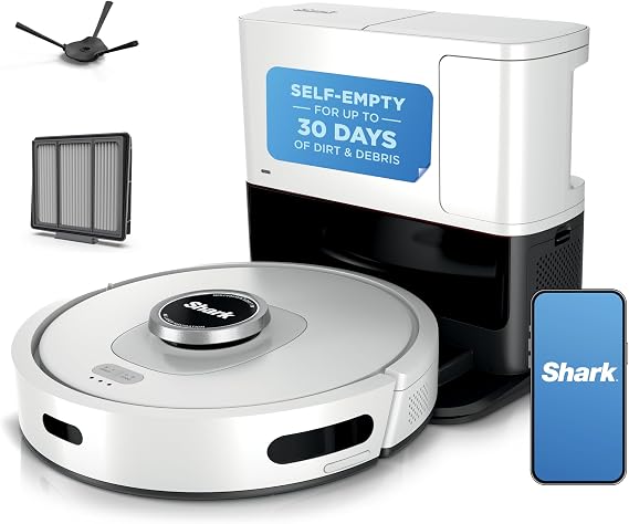 Shark AI Ultra Robot Vacuum, Black/Silver, AV2511AE