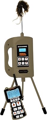 MOJO Triple Threat E-Caller & MOJO Triple Threat 2 Bag Complete Hunting System Caller with 80 Sounds & Matching Carry Bag - Sold Separately