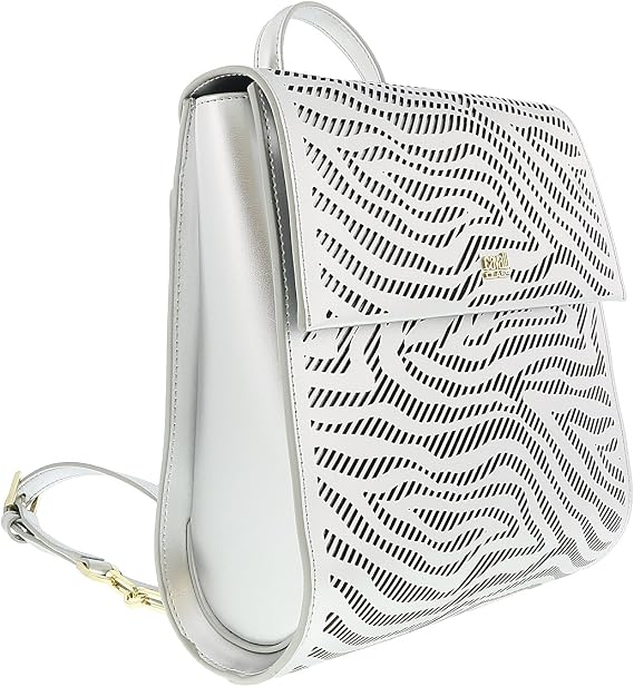 ROBERTO CAVALLI GQLPA2 101 Silver Audrey 004 Backpack