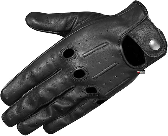 Jackets 4 Bikes Transporter Driving Gloves for Men Women, Genuine Lambskin Leather, Touchscreen - Soft Unlined Aniline