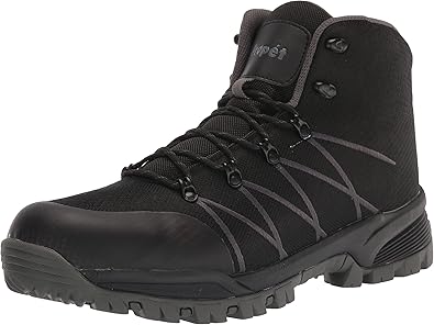 Propet Mens Traverse Hiking Casual Boots Ankle - Black
