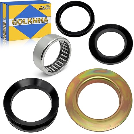 Outer Shaft Spindle Bearing Seal Kit 10 Bolt for Dana 44 & 1973-1991 for Chevy K5 K10 K20 V1500 V2500 V10 V20, for GMC K2500 K15 K25