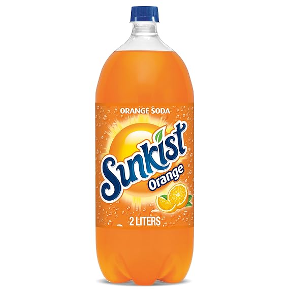 Sunkist Orange Soda, 67.6 Fl Oz Bottle