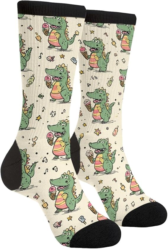 Funny Novelty Socks Casual Athletic Crazy Crew Socks For Women Men Gifts