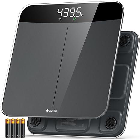 Ovutek Bathroom Scales Digital Weight 450lb, Most Accurate to 0.05lb