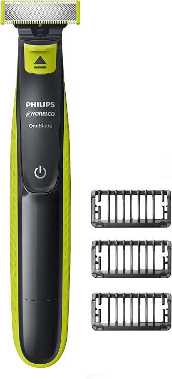 Philips Norelco QP2520/70 OneBlade, Hybrid Electric Trimmer and Shaver