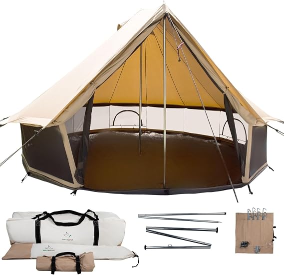 WHITEDUCK Regatta 360 (Sandstone Beige, 16.5' (5M), Water Repellent)