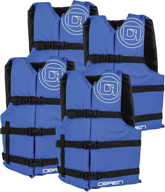 O'Brien 4 Pack General Purpose Life Jackets