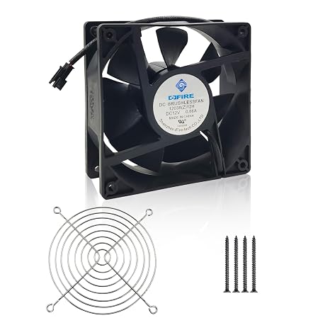Replacement Fan Kit 9904190040 for Masterbuilt Gravity Series 560/800/1050 XL Digital Charcoal Grill & Smoker Accessories Replaces Part for MB20041020/MB20040221/MB20041220