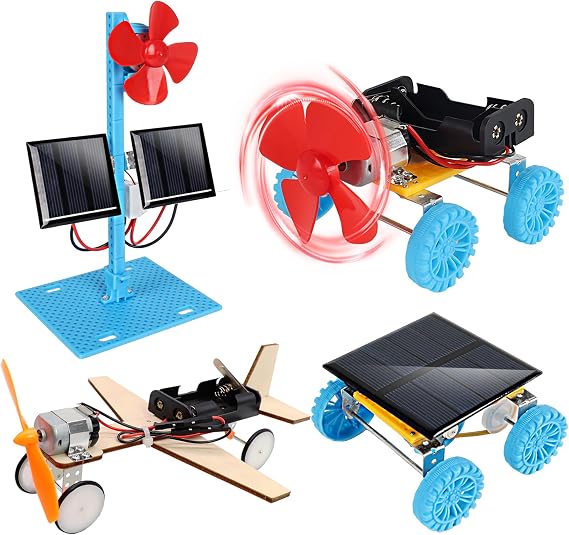 Solar Power STEM Kits for Kids Science Experiment Building Crafts Ages 8-12