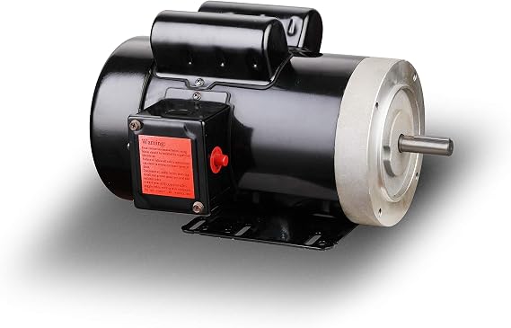 NEMA General Purpose Motor, 1.5HP Induction Motor, Single Phase,115/230V, 1725RPM, 4 Pole, 5/8 Inch Keyed Shaft, 56C Frame, 60HZ, TEFC