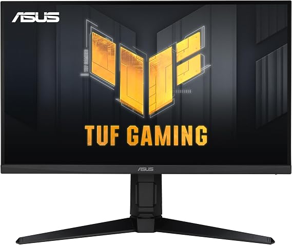 ASUS TUF Gaming 27 1080P Monitor (VG279QL3A) - Full HD, 180Hz, 1ms, Fast IPS, Extreme Low Motion Blur, FreeSync Premium, G-SYNC Compatible, Speakers, DisplayPort, Height Adjustable,
