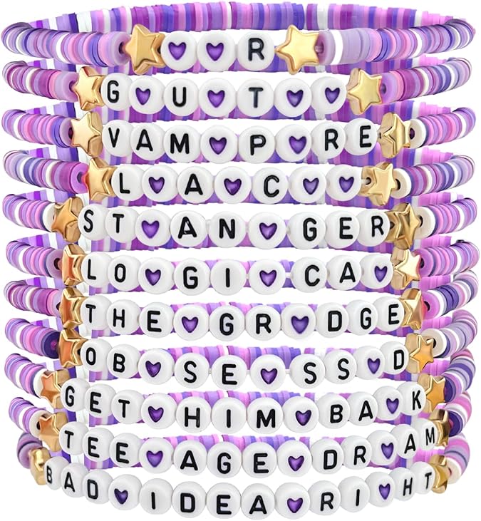 Bracelets for Singer Friendship Bracelet: Merchandise for Fans' Birthdays, Concert Outfits, and Party Favors, for Fan