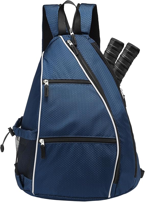 Pickleball Sling Bags 32L Convertible Paddle Rackets Bag | Reversible Lightweight Casual Pack for Men Women Ladies